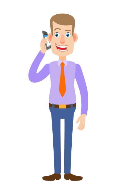 商人用手机交谈图片下载