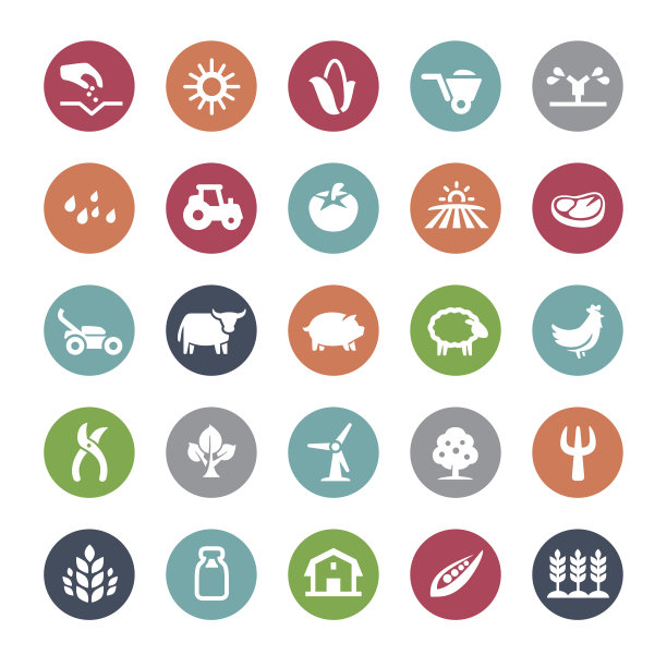 农业图标-宝石系列图片下载