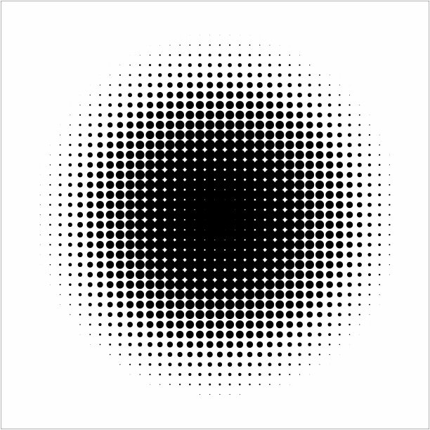 抽象几何黑白平面设计打印半色调图案_54图片下载