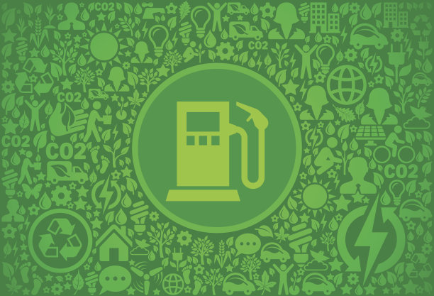 气泵环境绿色矢量图标模式图片下载