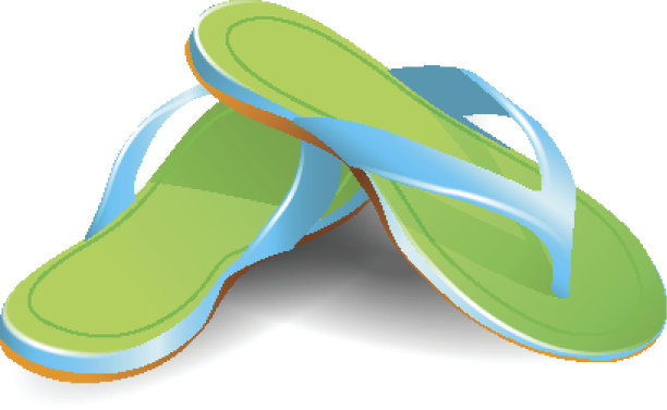 Flip Flops矢量图图片下载