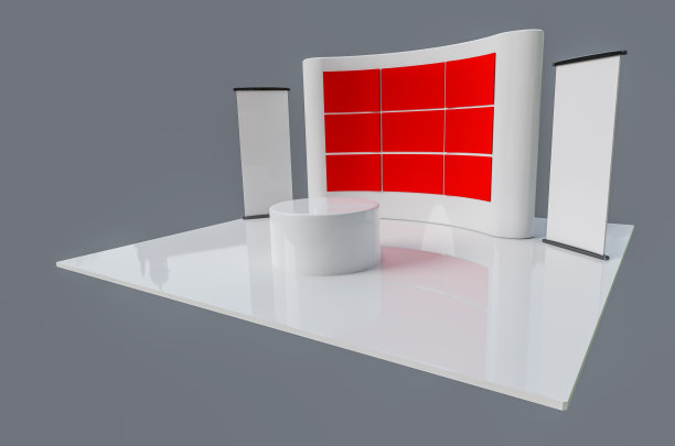 展位3d模板图片下载