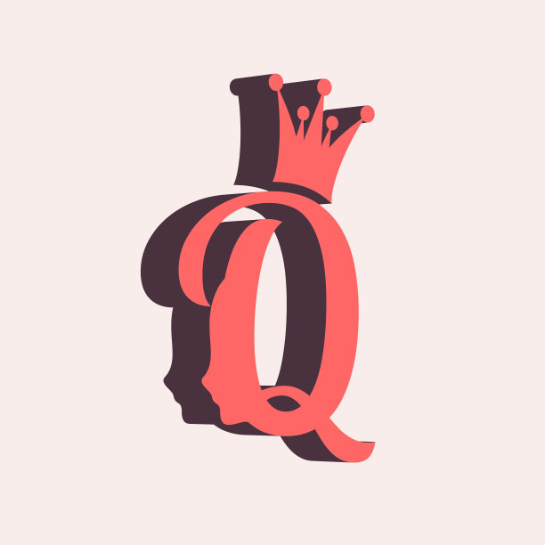 复古女王剪影。中世纪的女王形象图片下载