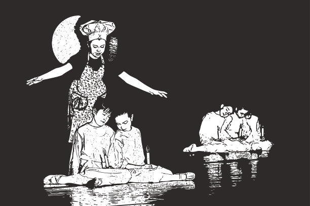 儿童芭蕾舞表演彩排图片下载