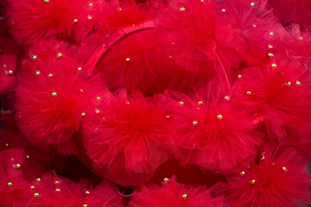 集市上的一套彩球图片下载