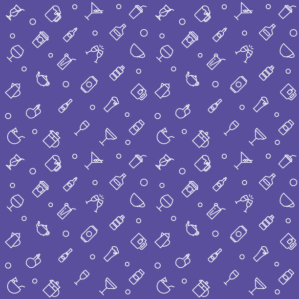 饮料矢量模式图片下载