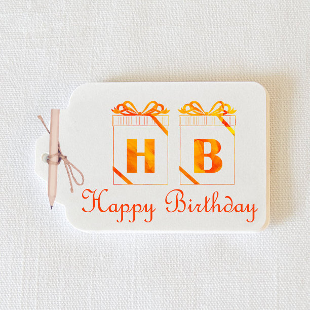 生日快乐标签图片下载