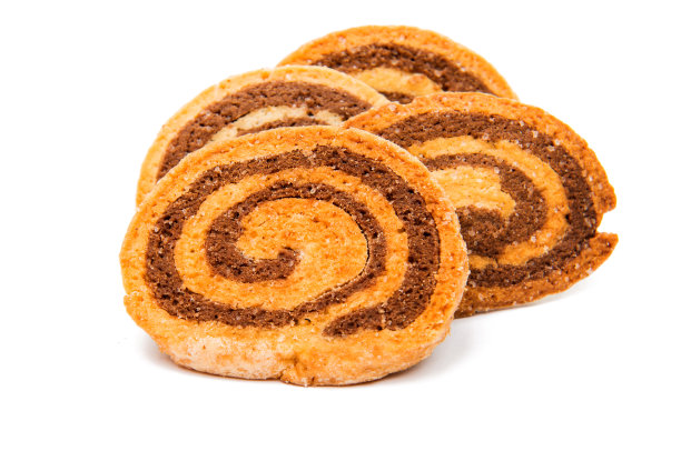 丹麦酥孤立图片下载