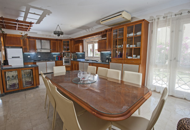 豪华公寓厨房室内设计图片下载