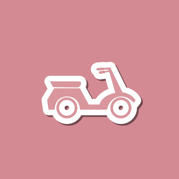 贴纸式交通图标图片下载