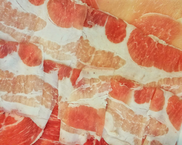 新鲜生肉猪肉模式的市场图片下载