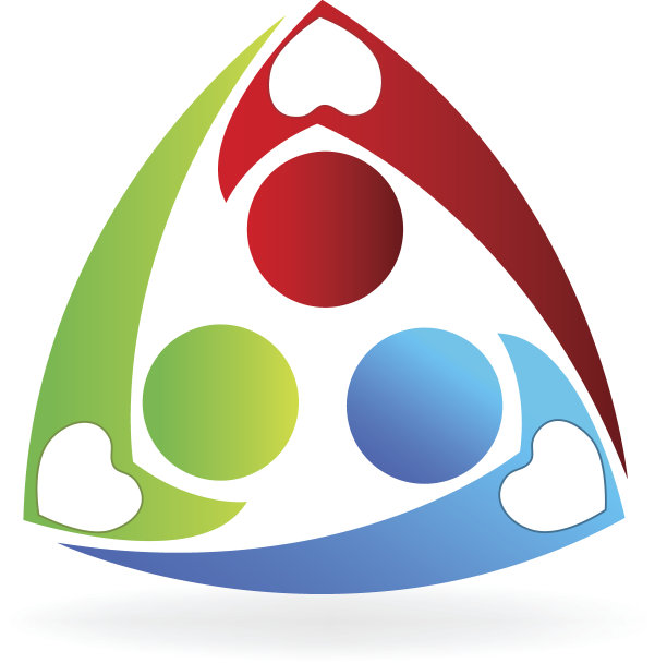 团队慈善人物图标身份证图片下载