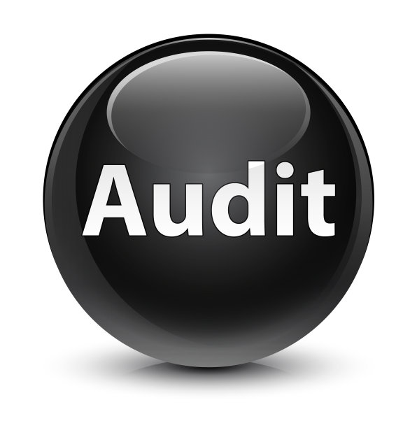 审计玻璃黑色圆形按钮图片下载