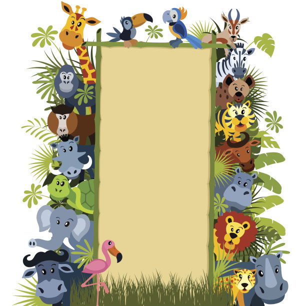 野生动物的角色图片下载