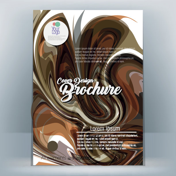 宣传册设计模板图片下载