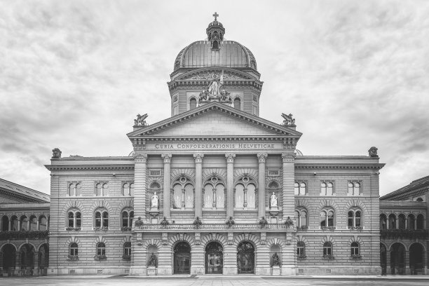 Bundeshaus, Bern，瑞士图片下载
