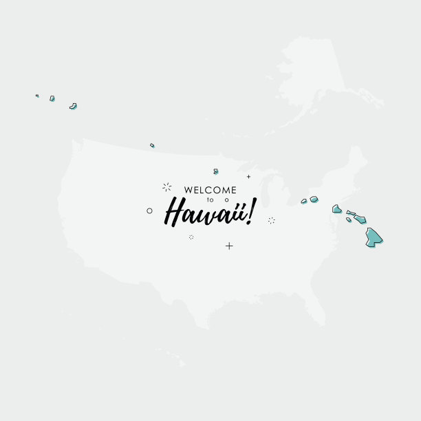 欢迎来到夏威夷翡翠标识图片下载