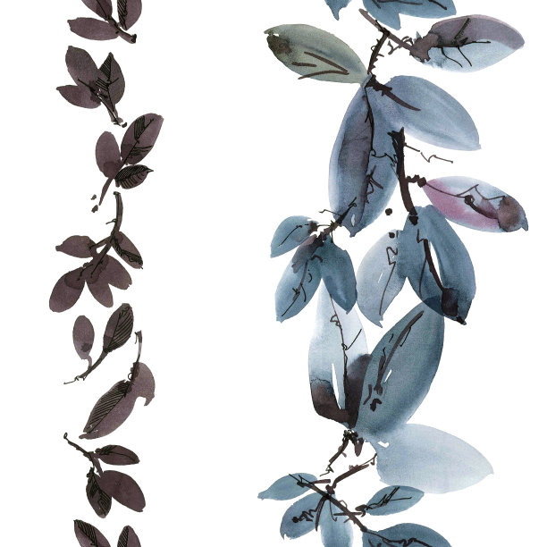 树叶模式图片下载