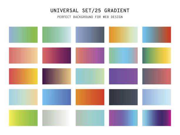 简单的渐变设置与时尚的浅色图片下载