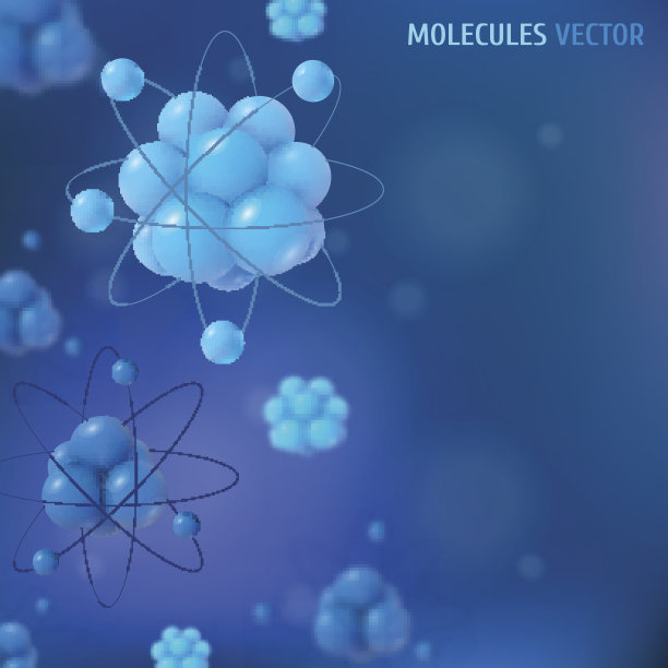三维抽象科学背景素材图片