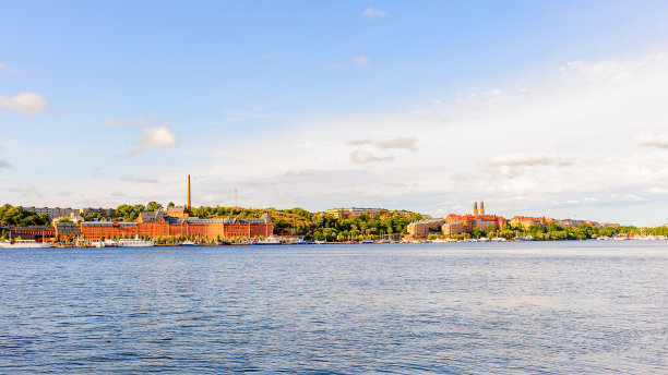 斯德哥尔摩，瑞典的首都和最大的城市，斯堪的纳维亚半岛图片下载