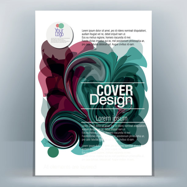 宣传册设计模板图片下载