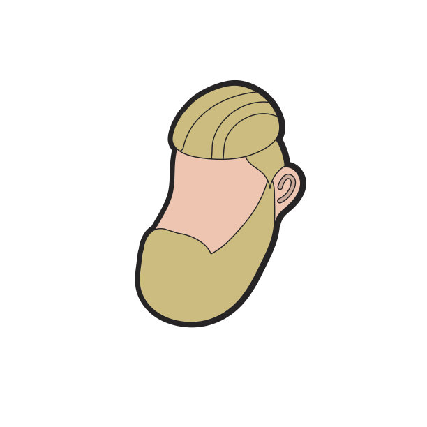 阿凡达男人的脸与发型设计图片下载