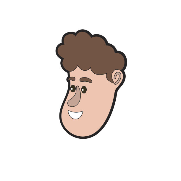 发型设计男子头像图片下载