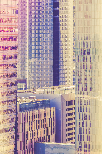 摩天大楼正面特写图片下载