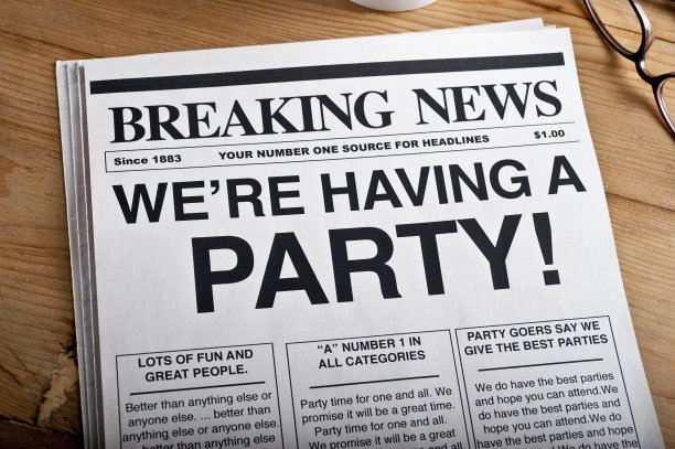 “我们要开派对了”的标题图片下载