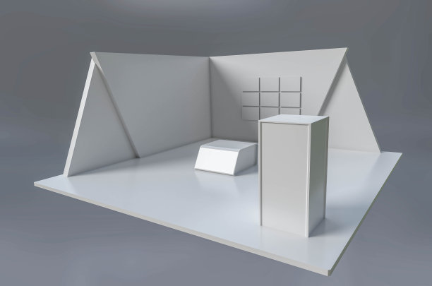 展位3d模板图片下载