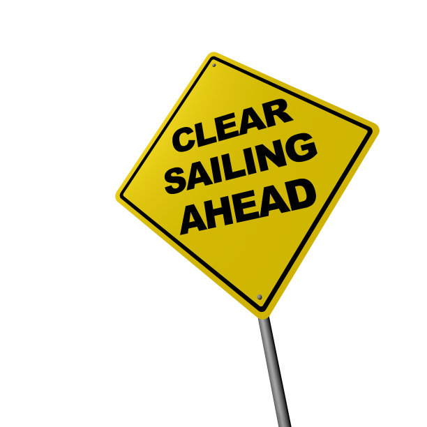 前方无危险-道路警告标志图片下载