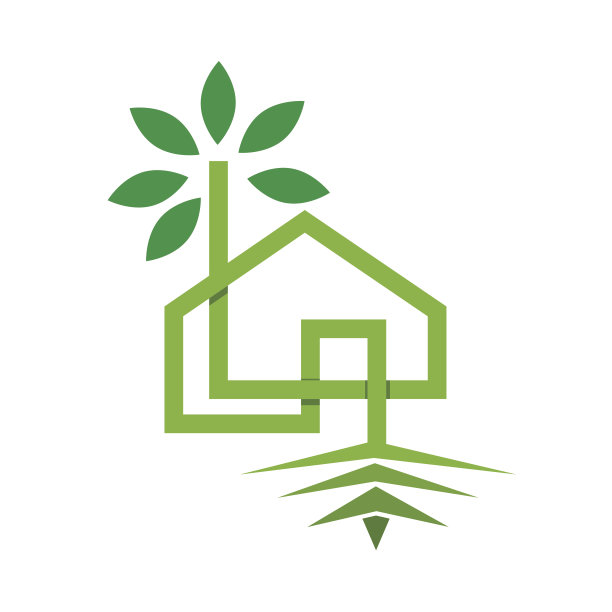 矢量信号eco-house图片下载