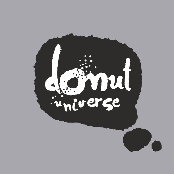 语音泡泡中的甜甜圈宇宙图片下载