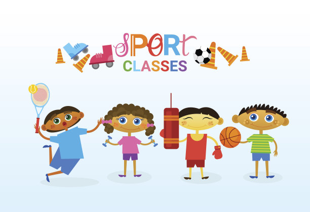 儿童艺术班标志创意艺术学校儿童横幅图片下载