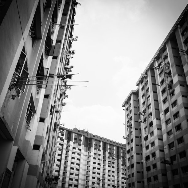 组屋组屋后的罗舍中心2图片下载