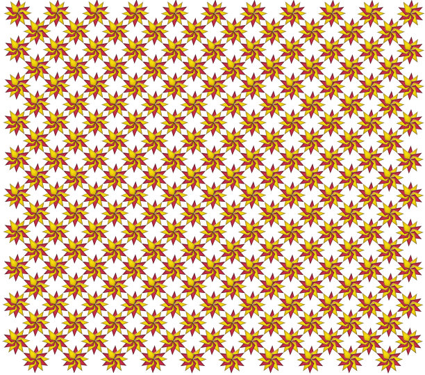 红色和黄色图形的纹理图片下载