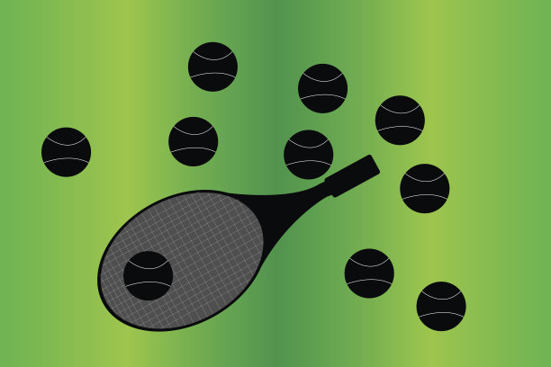 网球向量图片下载