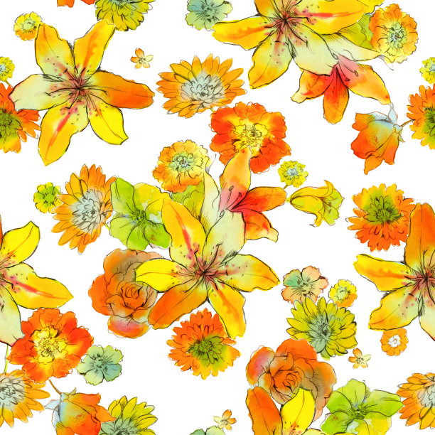 手绘插画素材ID：307598082