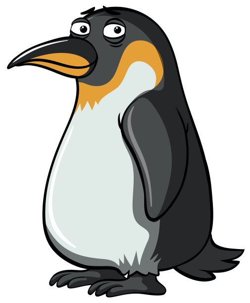 昏昏欲睡的企鹅图片下载