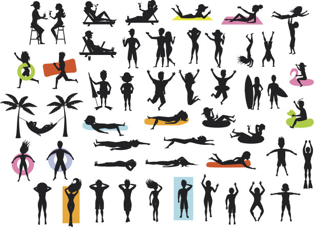 人物矢量图素材ID：307600500