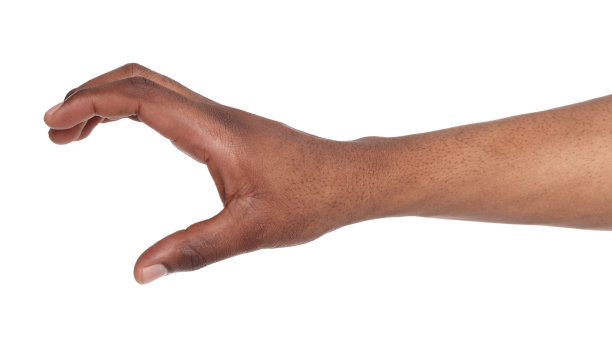 黑手持有信用卡或其他孤立图片下载