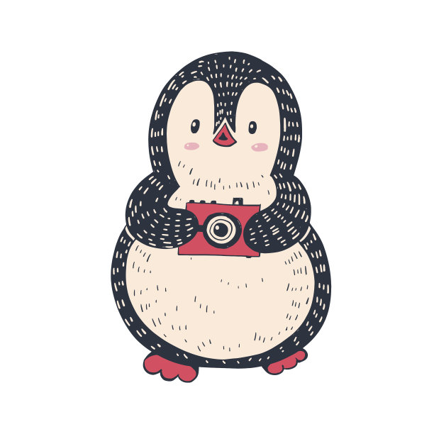 企鹅素材图片