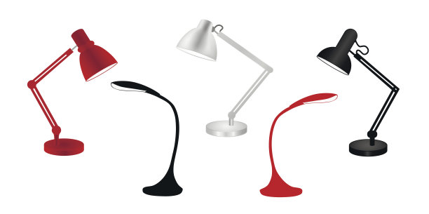 台灯，矢量插图图片下载