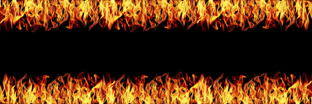 水平火焰为背景和设计素材图片
