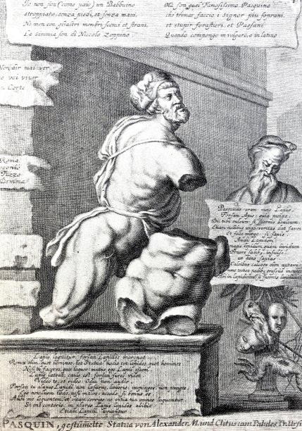 《德意志学院》古籍和雕像插画图片下载