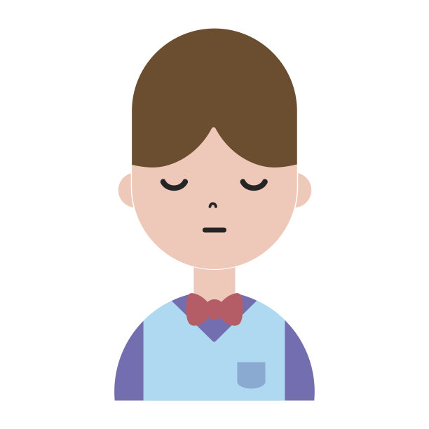 发型和制服不错的男孩图片下载