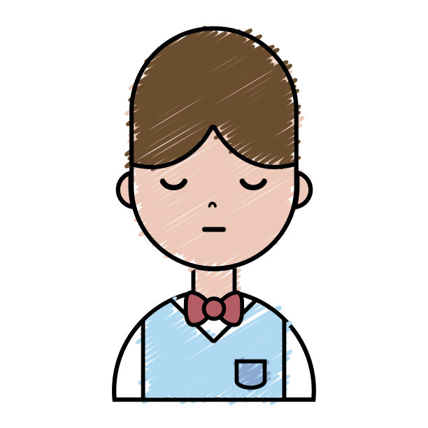 发型和制服不错的男孩图片下载