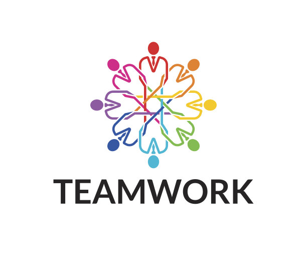 团队合作矢量图标图片下载
