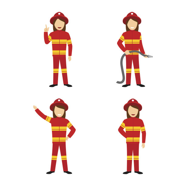 消防员的角色图片下载